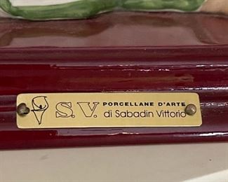 Vittorio Sabadin Porcelain Clown