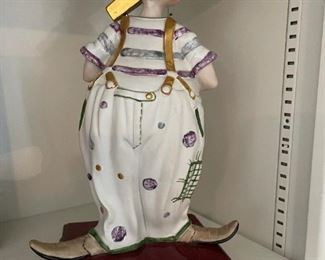 Vittorio Sabadin Porcelain Clown