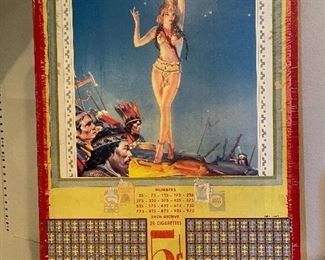 Vintage Punch Board Bar Game Boards