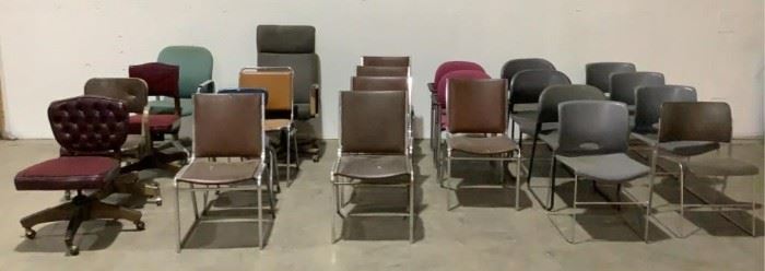 Buyer Premium 10% BP
Assorted Rolling Chairs
Located in: Chattanooga, TN **Sold As-Is Where Is**
Chair Width Range - 17 - 23 1/2"
Height Range - 31 - 45"
Seat Height - 17 - 19"

SKU: J-FLOOR