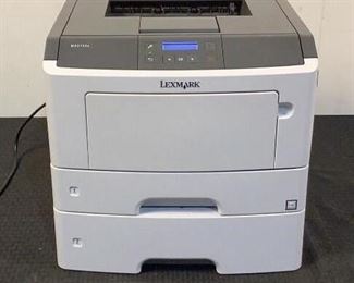 Located in: Chattanooga, TN
MFG Lexmark
Model 4514-330
Power (V-A-W-P) V-110-127, Hz - 50/60, A - 7.6
MS312DN Black & White Network Printer
*Includes Power Cord*
**Sold As Is Where Is**
Tested-Works