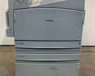 Located in: Chattanooga, TN
MFG LEXMARK
Model HFD1
Ser# 0950698
Power (V-A-W-P) 110-127V, 50/60Hz, 12Amp
C935
No Power Cord
*Sold As Is Where Is*
Unable to Test