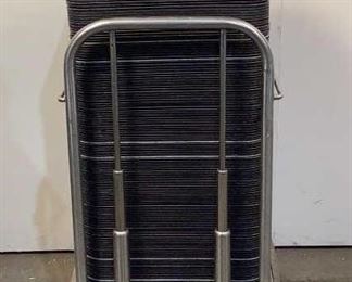 Located in: Chattanooga, TN
Rolling Dining Tray Rack And Trays
Tray SIze: 20" x 14 3/4"
Cart size: 23 3/4" x 22" x 37 3/4"
** Sold As Is Where Is**

SKU: I-FLOOR