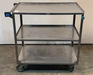 Located in: Chattanooga, TN
MFG Lakeside
Stainless Steel Cart
Size (WDH) 35-1/2"W x 21-1/4"D x 37"H

**Sold as is Where is**