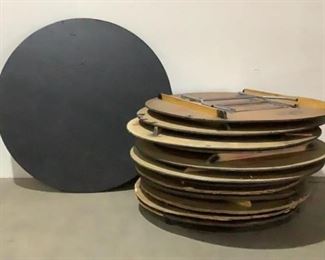 Located in: Chattanooga, TN
Round Folding Tables
Table Sizes Are 60", 66" & 72" Dia.
*Sold As Is Where Is*

SKU: R-3-A