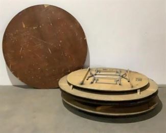 Located in: Chattanooga, TN
Round Folding Tables
Table Sizes Are 60"
*Sold As Is Where Is*

SKU: S-6-A