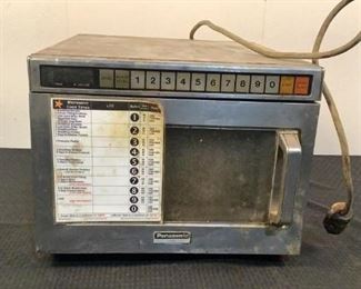 Located in: Chattanooga, TN
MFG Panasonic
Microwave
Size (WDH) 16-3/4"Wx19"Dx13"H
Illegible Info Tag

*Sold As Is Where Is*
Tested- Does Not Work