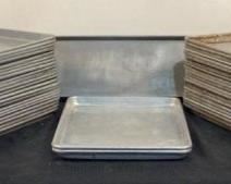 Located in: Chattanooga, TN
Assorted Aluminum Pans
(2)13" X 17 3/4"
(1) 21 1/4" X 7 3/4"
(42) 17 3/4" X 25 3/4"
*Sold As Is Where Is*