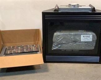Located in: Chattanooga, TN
Condition "Unused"
MFG Empire
Gas Fireplace
Size (WDH) 37"W x 16"D x 36"H
Lot Includes:
Limestone Brick Liner
24" Log Set
20,000 BTU Burner

**Sold as is Where is**
Unable to Test
