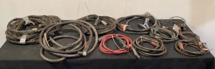 Located in: Chattanooga, TN
Assorted Welding Cables
(2) Plasma Cutter Torches
(1) Electrode Holder
(1) Gouging Torch
(2) Grounding Cables

**Sold as is Where is**