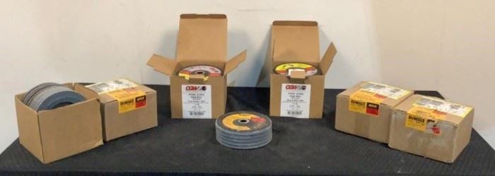 Located in: Chattanooga, TN
Grinding Wheels
DeWalt
DW8323
7" X 7/8"
Metal Blending
Approx. 40

CGW
Poly Cotton
7" X 7/8"
Grinding Wheels
Approx. 24
*Sold As Is Where Is*