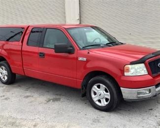 VIN 1FTPX12524NB50225
Year: 2004 Make: Ford Model: F-150 Trim Level: XLT Ext Cab
Engine Type: 5.4L 3V Triton
Transmission: Automatic
Miles: 216,192
Color: Red
Driveline: 2WD
Located In: Chattanooga, TN **Sold As-Is Where Is**
Operational Status: Runs and Drives
*Windshield is cracked*
Power Locks
Power Windows
Power Mirrors
Power Seats
Cloth Interior

**Sold on TN Title**