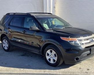 VIN 1FM5K8B80DGB28622
Year: 2013 Make: Ford Model: Explorer Trim Level: AWD
Engine Type: 3.5L V6
Transmission: Automatic
Miles: 98,613
Color: Black
Buyer Premium 10%
Located in: Chattanooga, TN **Sold As-Is Where Is**
Operational Status: Runs and Drives
Power Windows
Power Locks
Power Seats
Power Mirrors
Cloth Interior

**Sold on TN Title**

2-104