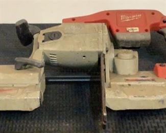 Located in: Chattanooga, TN
MFG Milwaukee
Model 0729-20
Ser# A59CD14520245
Power (V-A-W-P) V-28
Portable Band Saw
*Sold As Is Where Is*

SKU: G-5-C
Unable to Test