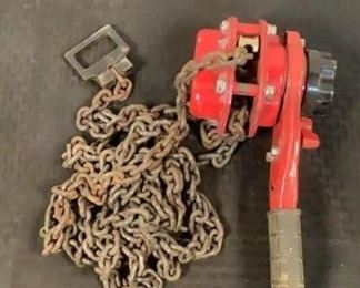 Located in: Chattanooga, TN
MFG Coffing
3/4 Ton Chain Hoist
3/4 Ton
20'

**Sold as is Where is**