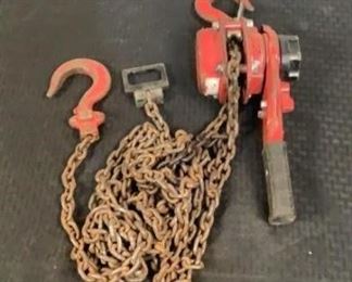 Located in: Chattanooga, TN
MFG Coffing
1 Ton Chain Hoist
1 Ton
20'

**Sold as is Where is**