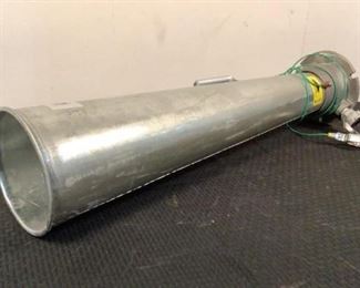 Located in: Chattanooga, TN
MFG Universal Tool
Model UT9220-1
3" Air Mover
Long Cone With Clip
150 Max PSI
**Sold as is Where is**
Unable To Test