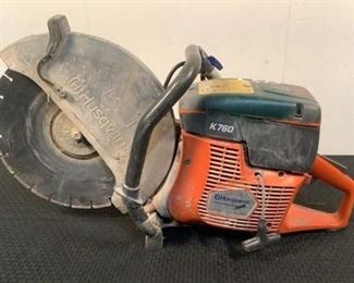 Located in: Chattanooga, TN
MFG Husqvarna
Model K760
Concrete Saw
Gas Powered
**Sold as is Where is**
Pull Cord is Locked Up
