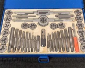 Located in: Chattanooga, TN
40 Piece Tap and Die Set

**Sold as is Where is**
  