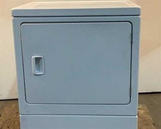 Located in: Chattanooga, TN
MFG Maytag
Model SDE3606AYW
Ser# 1813081GG
Power (V-A-W-P) V-120/240, Hz - 60, A - 26, W -5750
Dryer
Size (WDH) 26 3/4"W X 27 1/2"D X 43"H
Per Consignor - Works
*No Power Cord*
*Sold As Is Where Is*