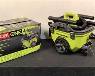 Located in: Chattanooga, TN
Condition "Unused, Overstock"
MFG Ryobi
Model P770
Ser# LV20301D078184
Cordless 6 Gallon Wet/Dry Vacuum
18V
*Battery Not Included*

**Sold as is Where is**

SKU: R-5-B
Tested Works