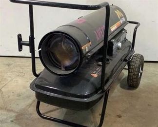 Located in: Chattanooga, TN
MFG Mi-T-M
Model MH-0190-0M10
Power (V-A-W-P) V-120, Hz - 60, A -2.7, Single Phase
Forced Air Blower
*Turns On, Does Not Ignite*
*No Fuel Cap*
Multi - Fuel
190K BTU
Fuel Tank Capacity - 13 Gallon
*Sold As Is Where Is*

SKU: O-2-C
See Notes