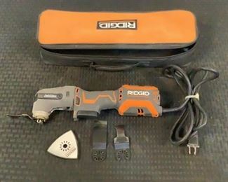 Located in: Chattanooga, TN
MFG Ridgid
Model R2851-Series B
Ser# CS18036NK52776
Power (V-A-W-P) 120 Volts, 60 Hz, 4 Amps
Multi Tool
**Sold as is Where is**

SKU: H-2-A
Tested Works