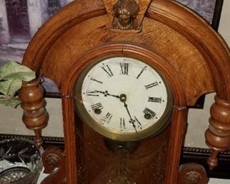 Vintage and modern clocks