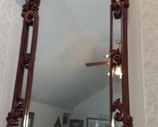 Matching wall mirror