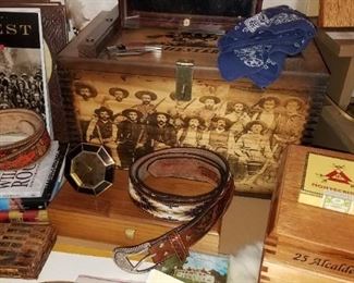 Western collectibles. 
