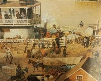 "Old Saint Jo" by Sheridan Logan. Thank you again for attending our sales, we do appreciate it. Randy and Donna Klein and The Pen and Pencil Team