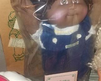 Cabbage Patch still in plastic and original shipping box