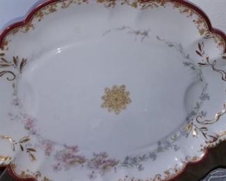 Lg. Haviland platter
