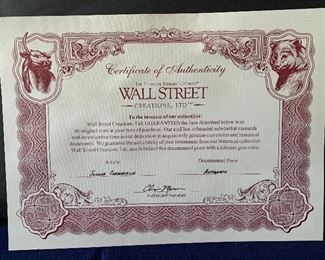 CoA for Gen. Joshua Chamberlain autograph