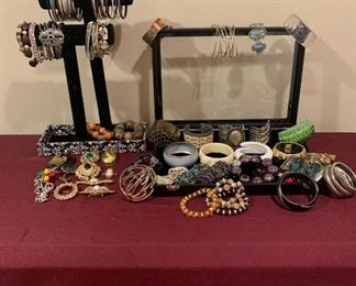 Costume Bracelets . Pins