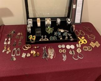 Costume Watch Earring Collection