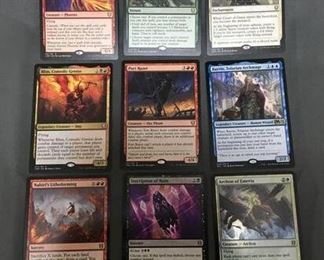 9 Card Lot of Magic the Gathering GOLD SYMBOL RARE Cards from Huge Collection - Unsearched