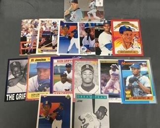 15 Card Lot of KEN GRIFFEY JR. Seattle Mariners Baseball Cards from Huge Collection