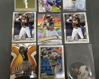9 Card Lot of FERNANDO TATIS JR. San Diego Padres Baseball Cards from Huge Collection