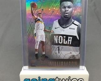 2019-20 Panini Essentials Essentials ZION WILLIAMSON Pelicans ROOKIE Basketball Card