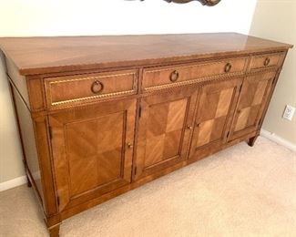 Mid Century Credenza/Buffet by Kindel. In very good condition and a lovely piece of furniture with a wonderful design. Measures 66" x 19" x 32".