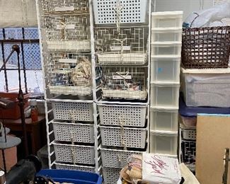 lots of storage units