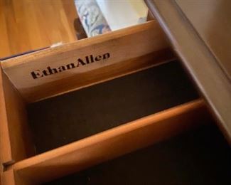 7. Ethan Allen side cabinet/chest. 32"L x 17"D x 30 1/2"H $225