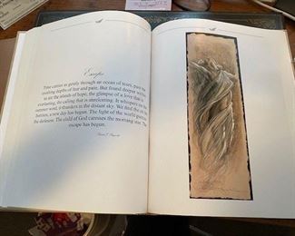Patrick Reynolds painting sold with his book of his collection of painting 