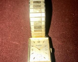 14k gold Concord mens watch