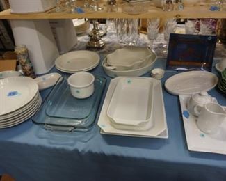 serving pieces, white dish ware,