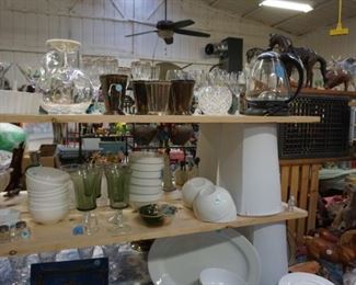 dishes, serving pieces