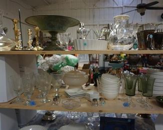 glass ware, decor