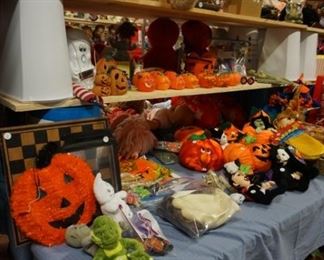 Fall decor, lamp, bears