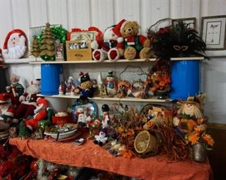 Christmas and Fall decor